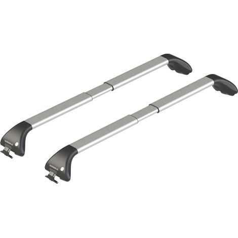 Snap Alu In-Rail, set completo barre portatutto telescopiche in alluminio - S - K0