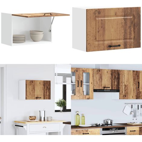 Armario de pared cocina Kalmar madera vieja madera ingeniería - Armario de pared cocina - Almacenamiento cocina
