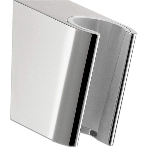 Support de pommeau de douche - Support mural réglable - Support universel pour pommeau de douche - Support mural de qualité supérieure pour douche (Chrome) (1/5)