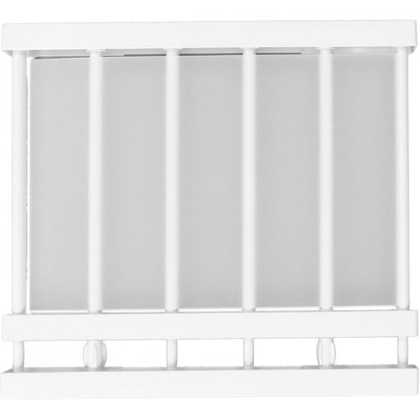 Étagère à barres de tension, longueur réglable, gain de place, sans clous, extensible, pour placard ou penderie, largeur 42 cm (16,5 po), longueur 30 à 40 cm (11,8 à 15,7 po). (1/5)