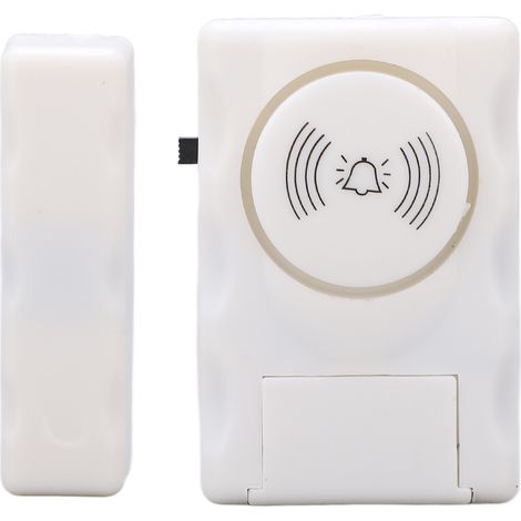 Capteur magnétique sans fil pour porte et fenêtre, 105dB, alarme antivol anti-intrusion, système de sécurité pour maison, hôtel, magasins (1/5)