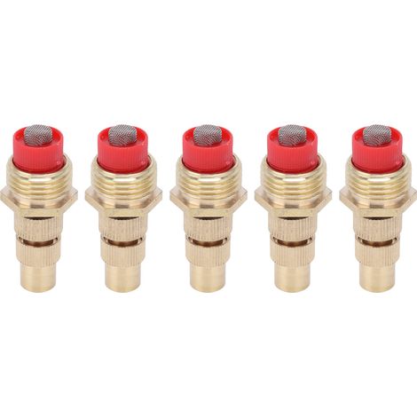 Lot de 5 buses de pulvérisation à filetage mâle G1/2 avec filtre réglable pour jardin et pelouse (1/5)