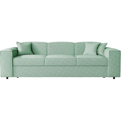 Sofá cama Clovis 114, Coral 55, 0, 79x252x88cm (1/5)