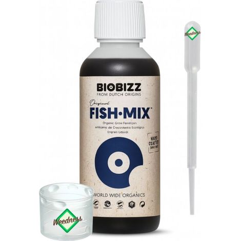 BioBizz Fish Mix 250 ml Organischer Wachstumsdünger Bio Dünger Fischdünger (1/5)