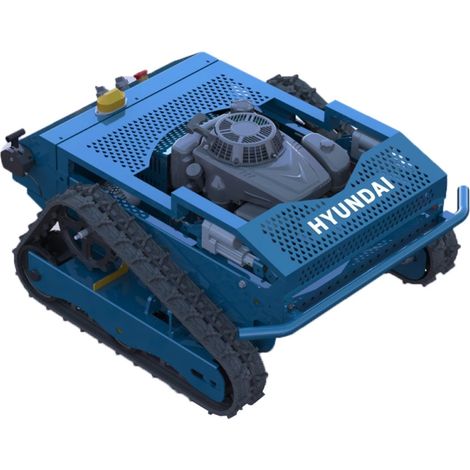robot tagliaerba cingolato radiocomandato hyundai "65492" 224 cc