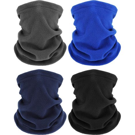 Gaiter - Tour De Cou En Polaire - Protection Visage Et Oreilles - Hiver - 4 Pièces (1/5)