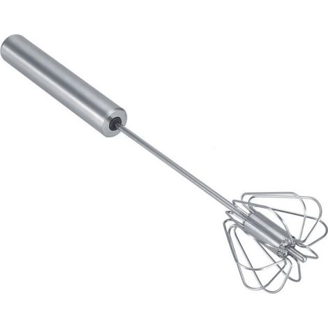 Fouet Automatique - Acier Inoxydable Alimentaire - Ergonomique - Lavable Au Lave-Vaisselle - 25,5 Cm (1/5)
