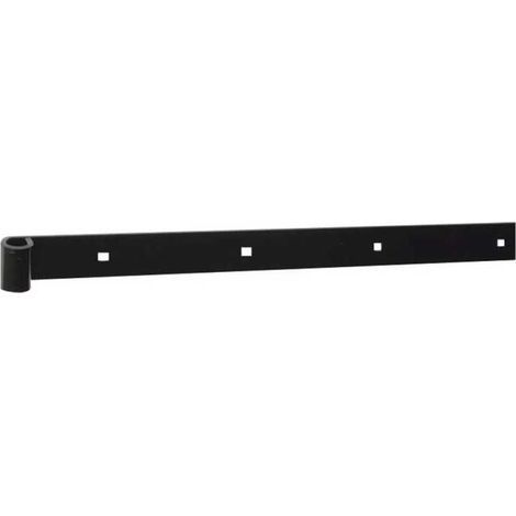 Torbel Bisagra recta hierro plano negro 40x5x500 mm (1/2)