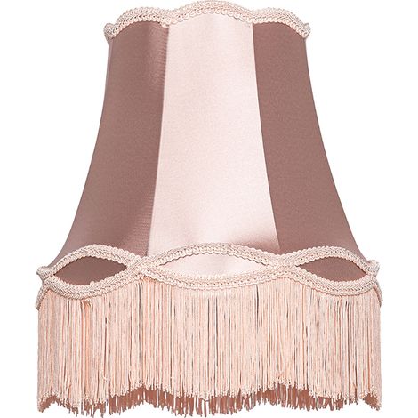 Fabric Lampshade Pink 30/18/26 - Granny