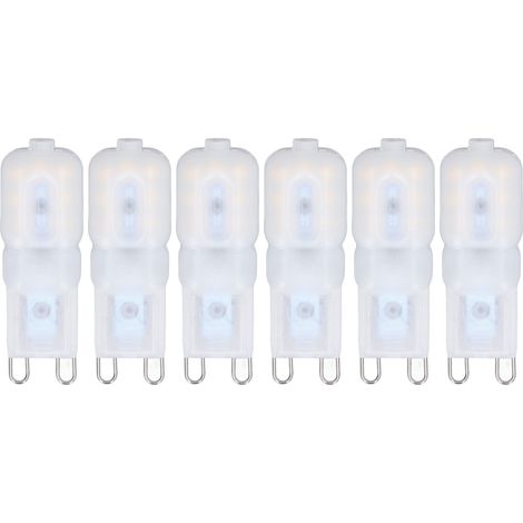 dimmbare G3-LED-Lampen, 3 W, energiesparend, warmweiß, 220–240 V, für Kronleuchter und Wandleuchten