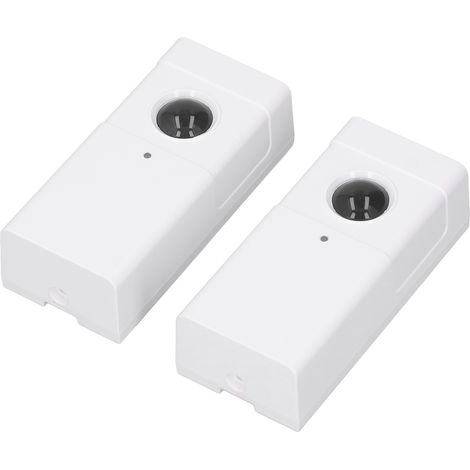 Türöffner-Infrarotsensor (940 nm, 30 m Reichweite), Einzelstrahl-Fotozelle, 12–24 V, für mehr Sicherheit im Haus, weiß (1/5)