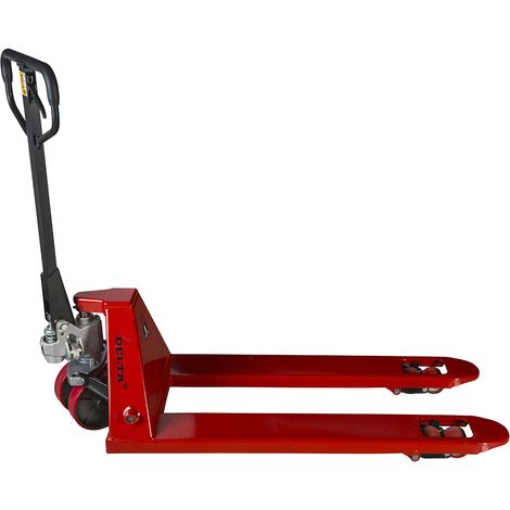Delta Gabelhubwagen Quick Lift Tragfähigkeit 2,5t Ergo-Hebel (1/2)