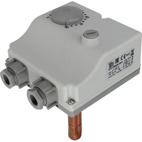 Thermostat à plongeur double TLSC avec limiteur 1/2''