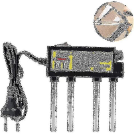 1 électrolyseur d'eau testeur de qualité de l'eau détecteur de qualité de l'eau appareil portable de mesure des impuretés de l'eau par électrolyse (1/4)