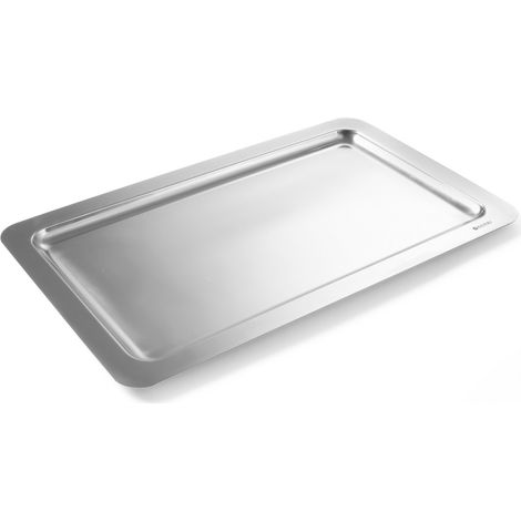 Bandeja de presentaci贸n, plato para platos con borde liso GN1/1, altura 10 mm - Hendi 807705