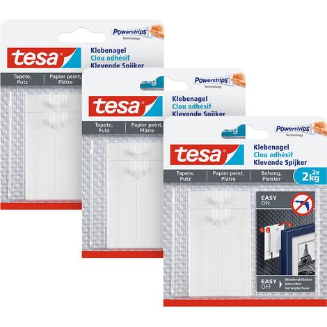 tesa 77776 Chiodi adesivi Bianco Contenuto: 6 pz. (1/5)