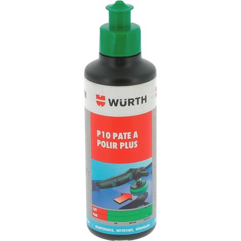 Pâte à polir P10 Plus pour rayure profonde de carrosserie - 250 g - Vert (1/2)
