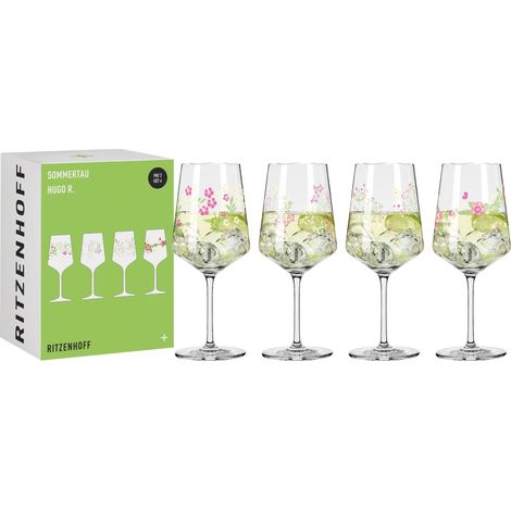 Lot de 4 verres à apéritif - 500 ml - Fabriqué en Allemagne (1/5)