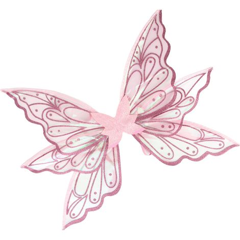 Ailes de fée papillon, accessoires de déguisement pour fille, accessoires de fête (1/3)
