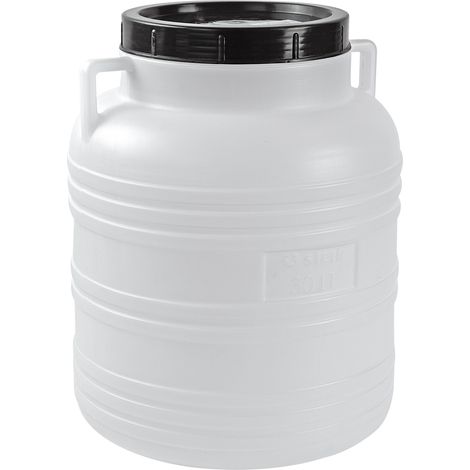 Wasserfass Wasserkanister Weithalsfass 30 Liter lebensmittelecht große Öffnung (1/4)