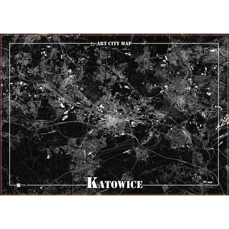 Dekoratives Poster - Katowice