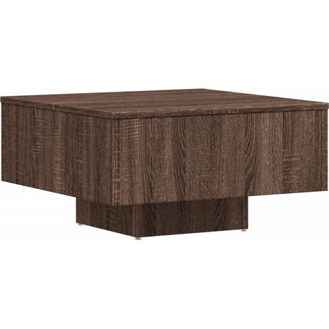 Maison Exclusive - Couchtisch Braun Eichen-Optik 60x60x31,5 cm Ho