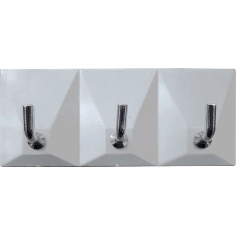 GANCIO ADESIVO PLASTICA 3 POSTI- DIESSE- 40,0 pz