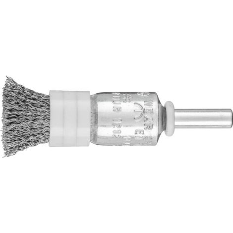 PFERD TOOLS Pinselbürste mit Stützring ungezopft PBUR Ø13 mm Schaft-Ø6 mm Stahl-Draht-Ø0,20 10 Stk (1/5)