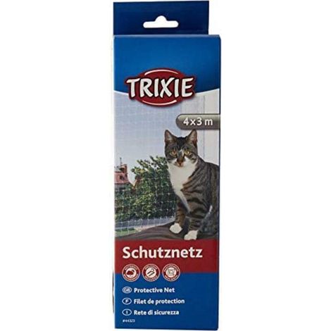 Trixie Red de protección transparente 4 x 3 metros
