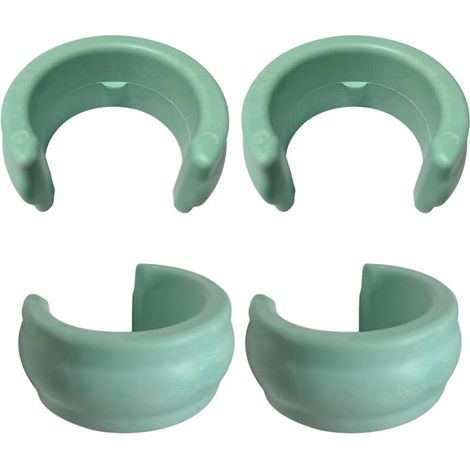 Manguera antivibración para piscina, resistente, de ajuste universal, compatible con manguera de limpieza de piscina extraíble para W83247/X70105, 4 piezas -Crezuo