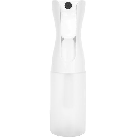 Flacon pulvérisateur rechargeable 200 ml brume continue pour coiffure, jardinage, soin de la peau blanc (1/5)