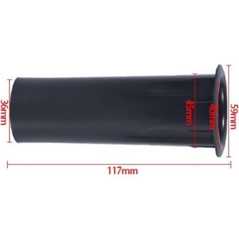 Kit de 4 Tubes d'Évent pour Haut-parleur Subwoofer 4-6 Pouces, Connexions de Ventilation avec Trou de 45mm (1/5)
