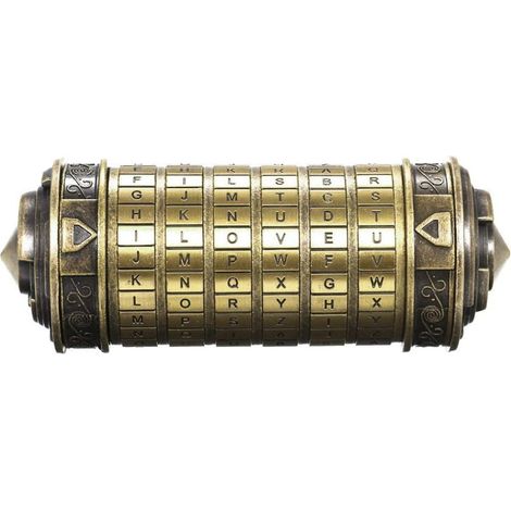 Mini cadenas en métal pour jouets, bijoux, cachettes, cadeaux de mariage, Saint-Valentin, Noël – cadeau à mot de passe sécurisé (1/5)