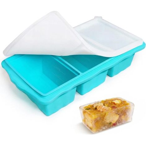 Silikon-Gefrierform für perfekte Portionen – ideal für Suppen, Soßen und Smoothies (1/5)