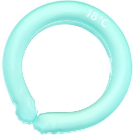 Filiyano-Collier rafraîchissant pour la nuque, coussin cervical glacé pour l'été, léger et doux pour la peau (1/5)