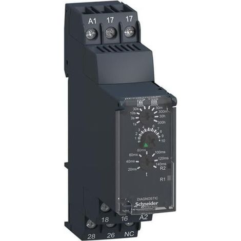 Relè temporizzatore stella-triangolo RE22R2QGMR 24-240VAC/DC 8A DPDT - RE22R2QGMR