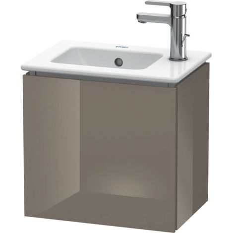Meuble sous-lavabo Duravit L-Cube suspendu, 1 porte, charnière à (1/5)