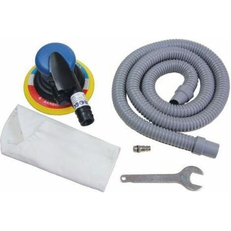 US PRO Vacuum Type Random Orbital Dual Action DA Air Sander 8323 Dust Extractor