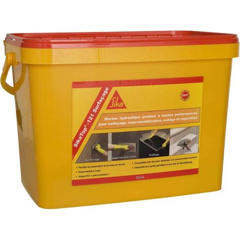Mortero Impermeabilizante SIKA SikaTop 121 Superficie - Kit 10.7kg