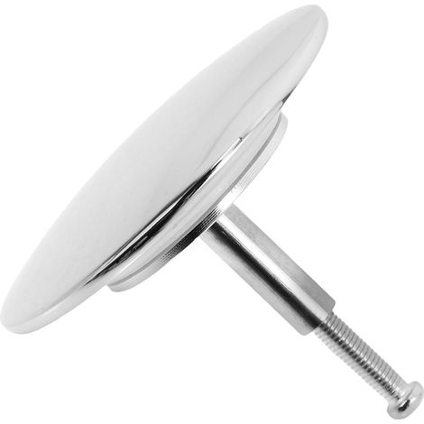 Bonde de vidange - cuivre - argenté - attrape-cheveux - plat (1/5)