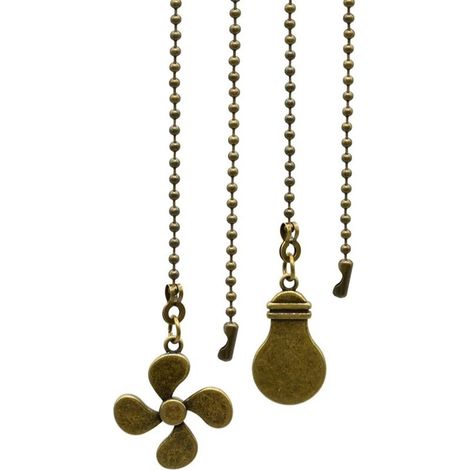 Rallonge Ventilateur Plafond Bronze – Poignée Commande, Cordon Traction Pendentif – Accessoire Éclairage 4 Feuilles – Populaire Vente Transfrontalière (1/5)