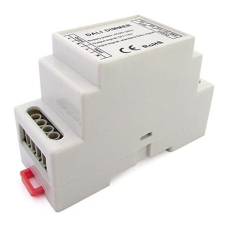 DALI Led Dimmer Centralina Convertitore Segnale da DALI a 0/1-10V Per Luci Led Attacco Guida DIN Rotaia DL108 (1/3)