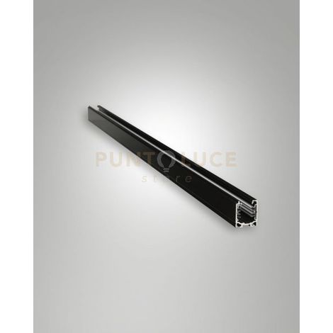 6120-16-100 BINARIO TRACK NERO STANDARD 3 FASI+DA L.100CM