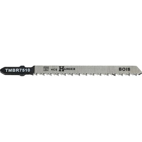Hanger TMBR7510 Pack mit 5 Stichsägeblätter 75 mm Stahl