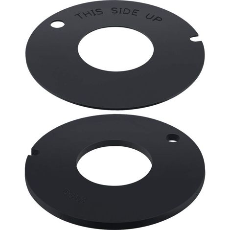 2 Stück 385311462 und 385316140 Wohnmobil-Toiletten-Gummidichtung, kompatibel mit Sealand Mansfield VacuFlush Campingtoilette, passend für 2010, 510/506+, 510+/1000 6,100 8/EcoVac 146-149