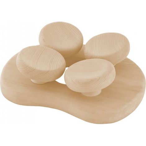 Sentiotec Ergonomische Kopfstütze Sauna Kopfstütze Ergonomisch aus Espe