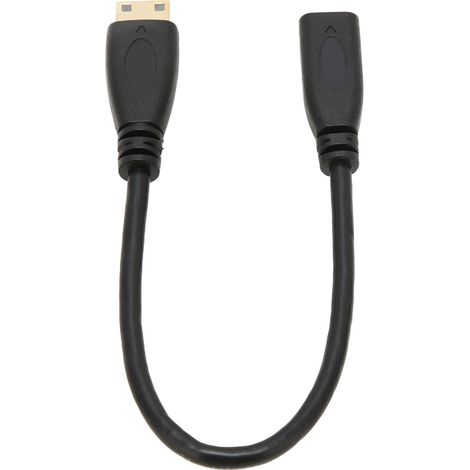Adapterkabel für Datenübertragung, tragbar und kompakt, Mini-auf-Mikro-Buchse und -Stecker, kurzes Kabel für Telefon und Computer. (1/5)