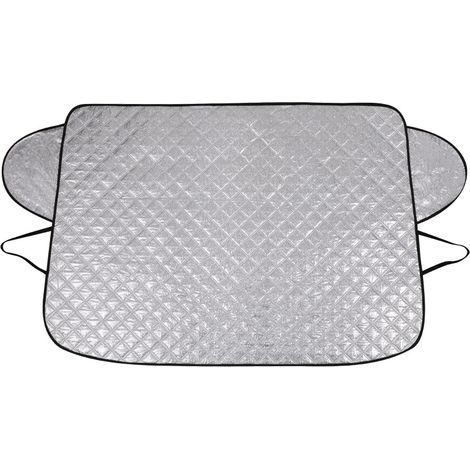 SHINING HOUSE Parasol para coche, funda para parabrisas de coche, funda para parasol para coche, protección delantera para coche, funda plegable para parabrisas para la mayoría de vehículos, aislamien (1/5)