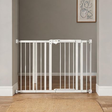 Barrière pour animaux 3 extensions réglable de 74 à 147,5 cm (1/5)