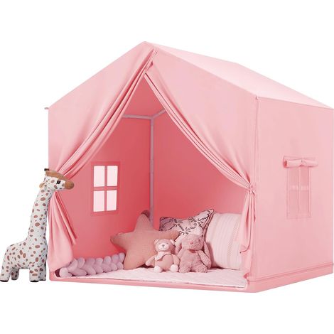 Cabane Tente Enfant Interieure: Rose Tente Enfant Exterieur de Jardin - Tante Maison Intérieur Fille avec Fenêtre - Maison de Jeux Interieur Cabane Chambre - Jeu Garçons Filles (1/5)